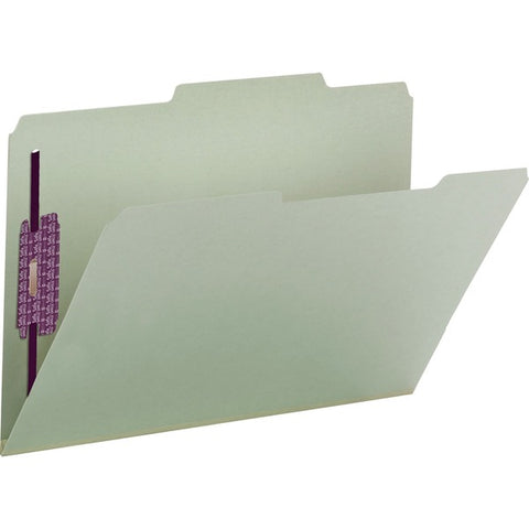 Smead Manufacturing Company 2/5 Cut Tab SafeShield Fastener Folders