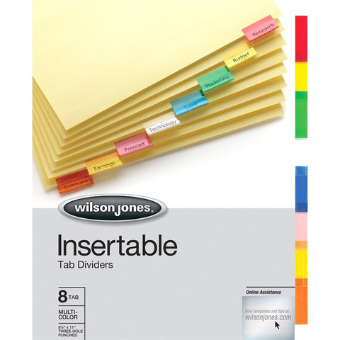 ACCO Brands Corporation Clear Tab Insertble Index Dividers