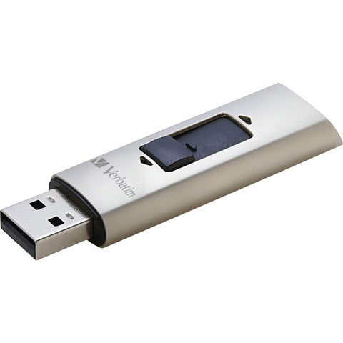 Verbatim America, LLC 128GB Store 'n' Go Vx400 USB 3.0 Flash Drive - Silver