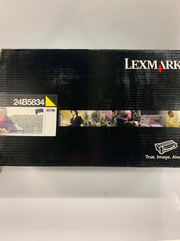 Lexmark 24B5834 XS796 Toner Cartridge Yellow
