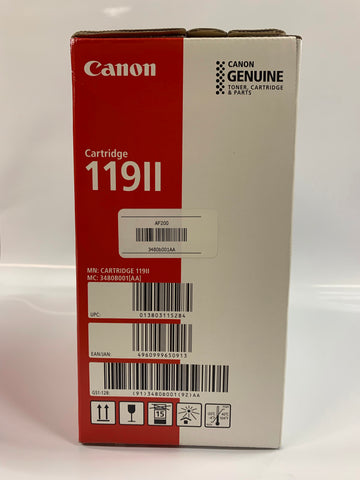 Canon Genuine High Capacity Toner Cartridge 119 II black