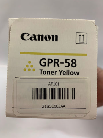 Canon GPR-58 Toner Yellow Cartridge